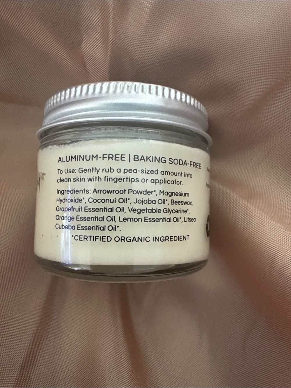 NEW: Grapefruit Lemon Deodorant Cream - Picture 4 of 5